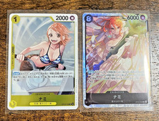 One piece card Nami OP15-086 OP15-108 Set of 2 KAMI'S Island Japanese