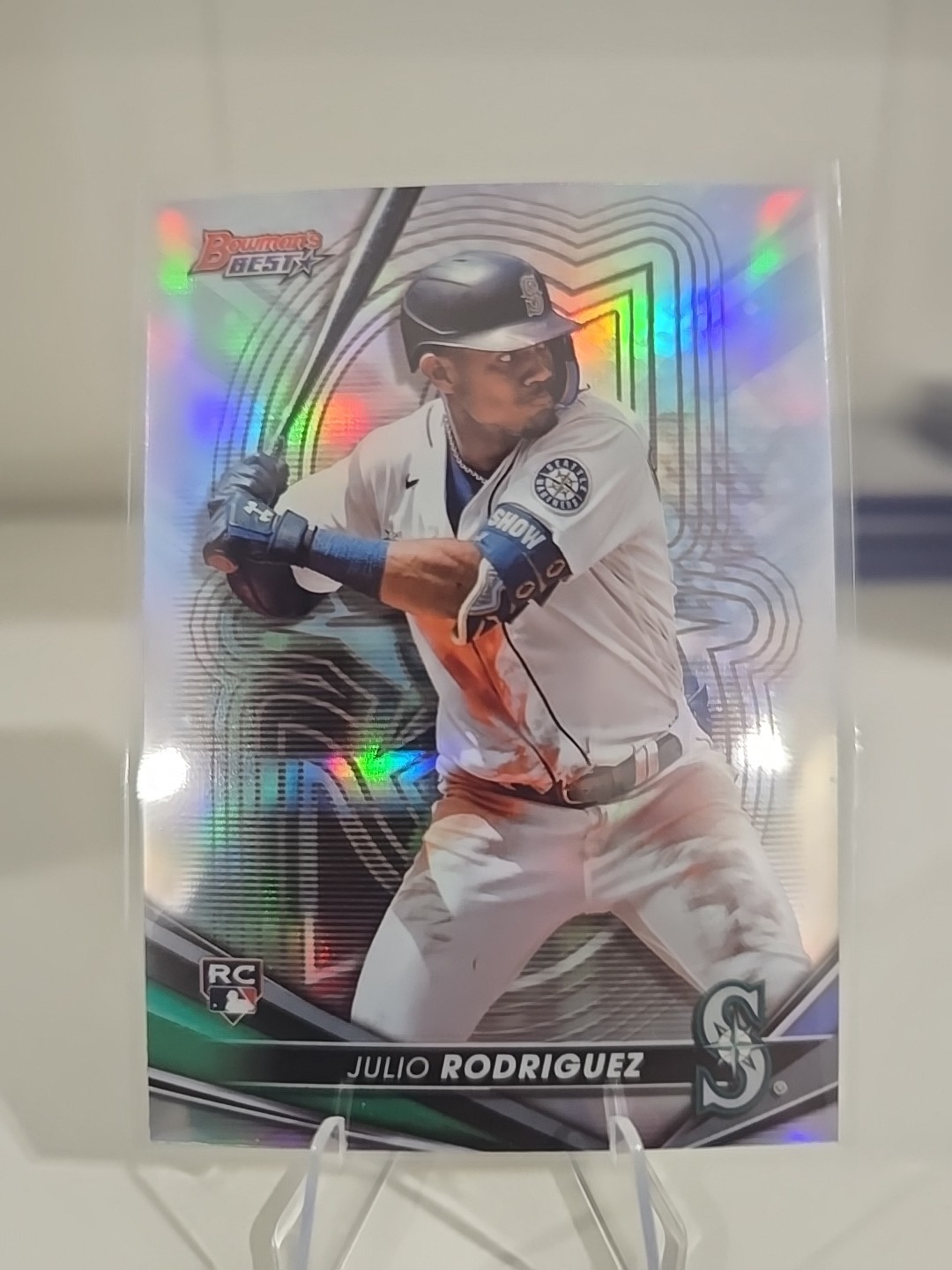 2022 Bowman's Best - Julio Rodriguez #23 Refractor (RC)