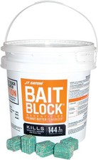 144 Count Rodenticide Blocks - Diphacinone Formula for Instant Rodent Control