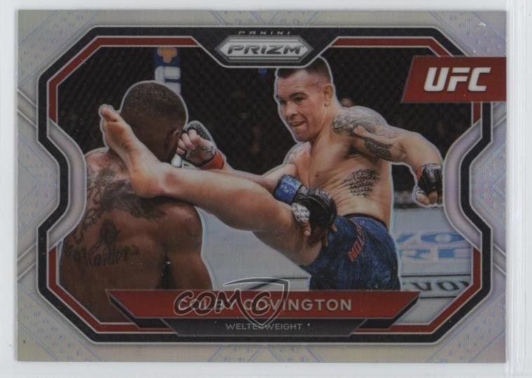 2021 Panini Prizm UFC Silver Prizm Colby Covington #116 1ez8