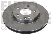 Eurobrake 2X Bremsscheibe Ø 276 BelüFtet FüR Mercedes-Benz A-Klasse B-Klasse