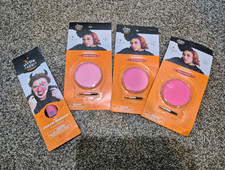 Hyde  EEK Halloween Makeup Lot 4 Neon Pink Water Activated Red Cream New