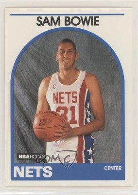 1989-90 NBA Hoops Sam Bowie #337 0m2c