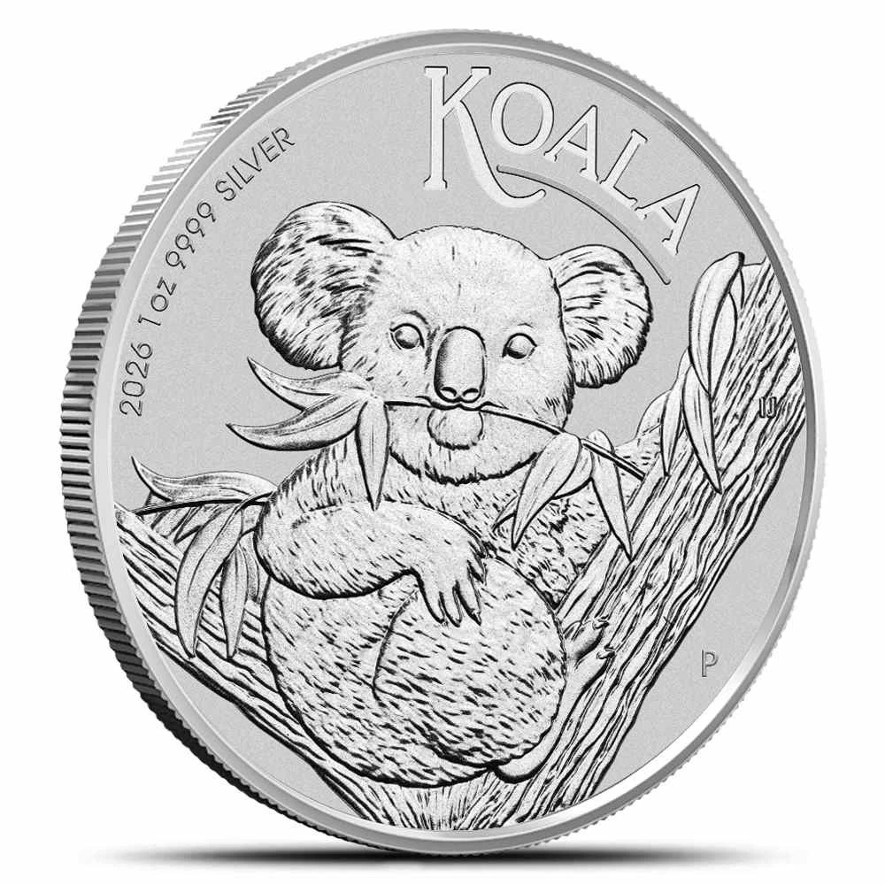 Australian Koala 1 oz Precious Metal Content per Unit Silver