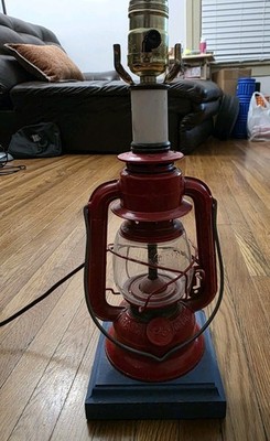 Vintage Dietz Ranch Craft rote elektrische Eisenbahn Laterne Lampe Bauernhof Camping 