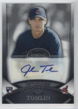2010 Bowman Sterling Rookie Auto Josh Tomlin #43 Auto 5j0