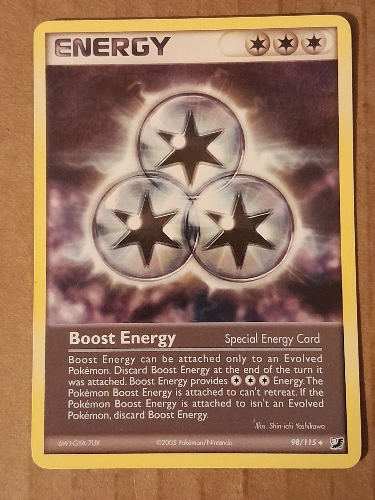 Pokemon Boost Energy 98/115 ex Unseen Forces NM-MT See Pictures