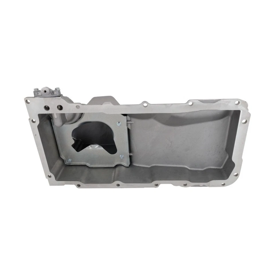 Para GMC Sierra 1500 HD 2001-2003 cárter de aceite 8 cilindros 4,8 L/5,3 L/6,0 L Eng. Aluminio Foto 2 de 4