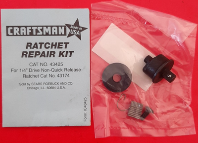 #ad Craftsman USA 1 4quot; Repair Rebuild Kit 43425 for Round Head TriWing Ratchet 43174 $17.83