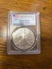 2023 $1 American Silver Eagle MS69 First Strike PCGS  American Flag