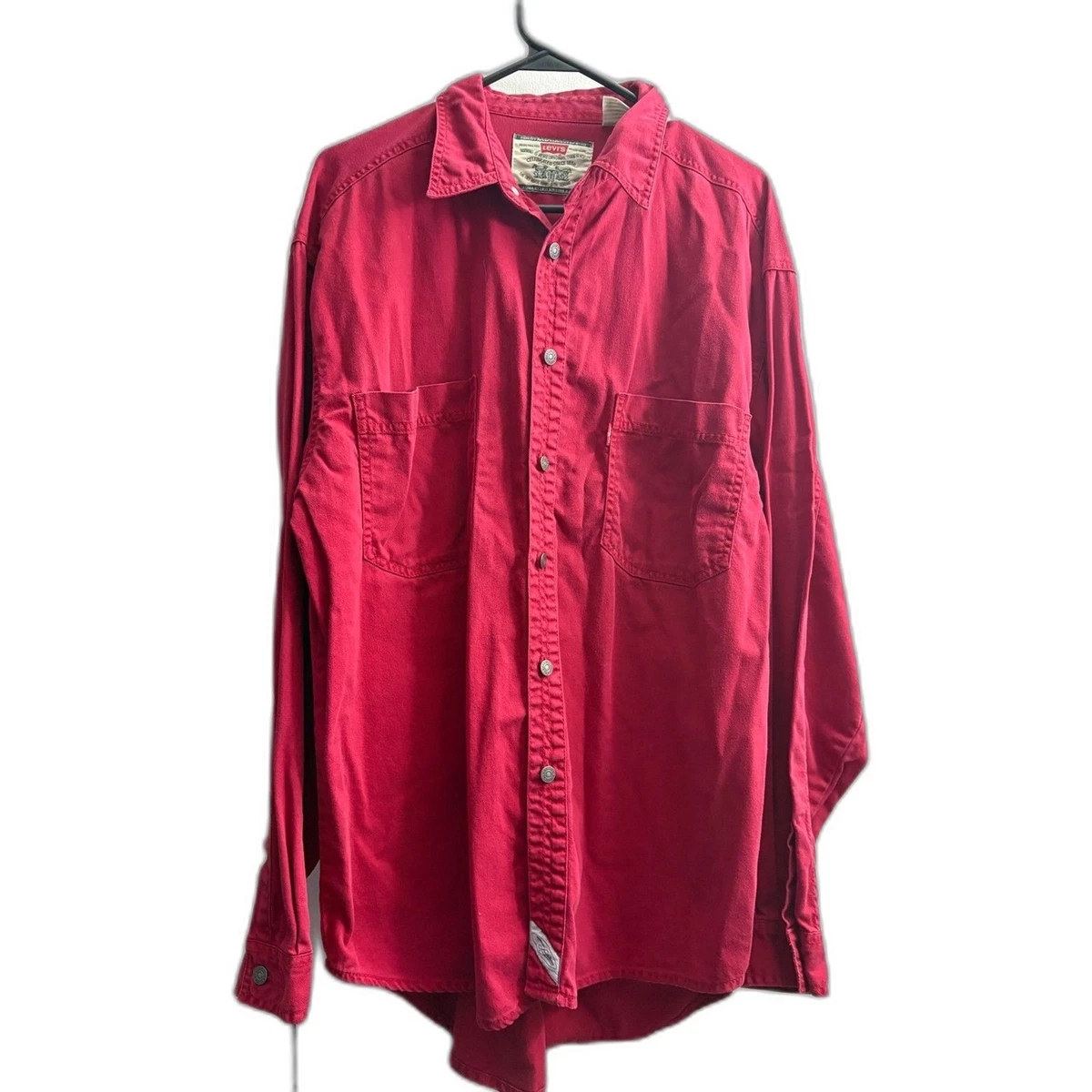 Levi's Red Shirts for Men for sale | eBay