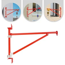 Wall Mount Crane Bracket, Alloy Steel Hoist Bracket, Crane Swing Arm with Pole