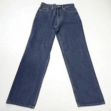 PACSUN Women '90s Boyfriend Jeans 26 Black Forest High Rise Denim 32 Inseam NWT