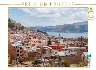 CALVENDO Puzzle Copacabana am Titicacasee 1000 Teile Puzzle quer | 1000 Teile Le
