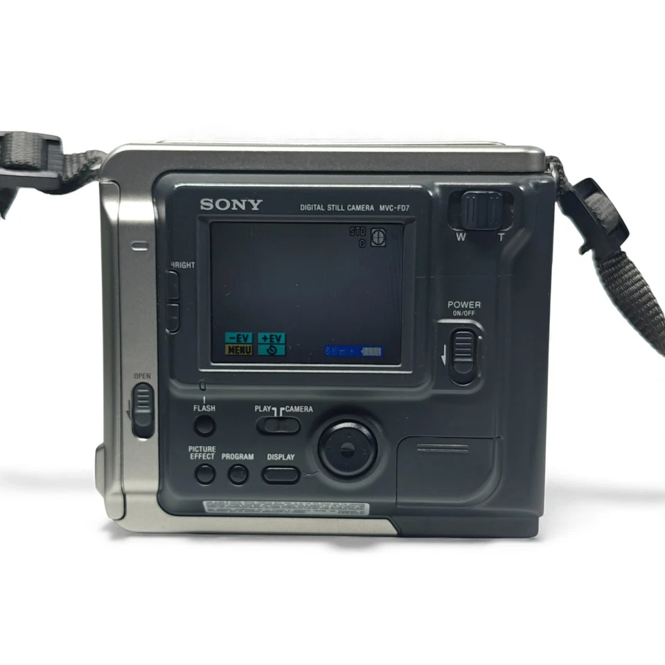 Sony Mavica MVC-FD7 Digital Camera 0.4MP Floppy Disk Retro 1997 Bundle - Image 4 of 4