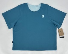 Nike Sabrina Ionescu Reversible T-Shirt Womens Large Blue Dri-Fit Top IH3922-413