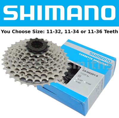 Shimano Altus CS-HG201 Speed Cassette 11-32 11-34 or 11-36