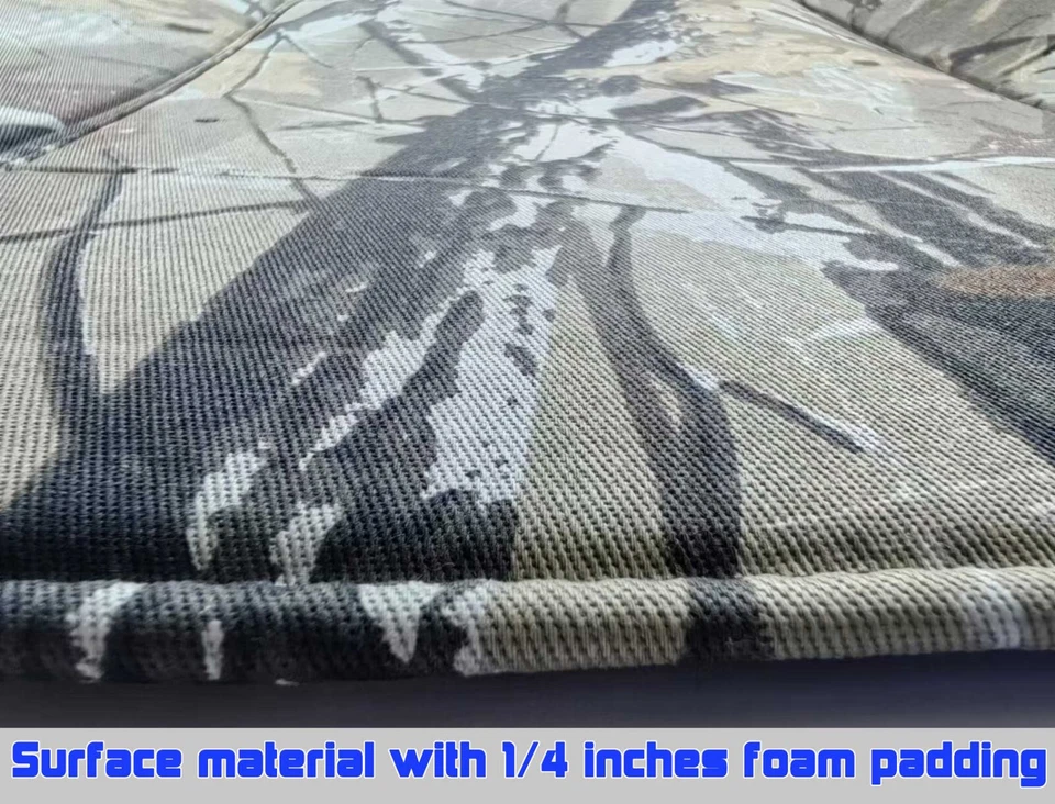 Cubierta de asiento de banco de camión camuflaje árbol de otoño para Chevy S10 1992-1993 asiento de banco + 2 horas Foto 4 de 4