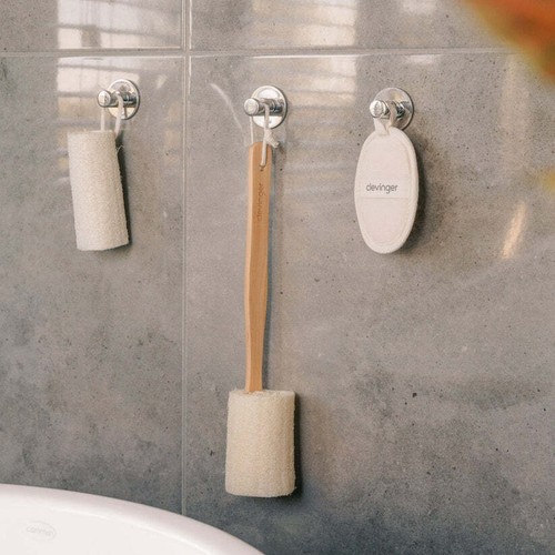 2/4/6PK Exfoliating Loofah Pad Sponge Body Skin Bath Shower Brush Luffa Scrubber - Picture 13 of 28