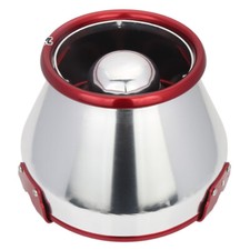 Universal Aluminum Heat Shield 6 Intake Filter Cold Air Short Ram Cotton Cone