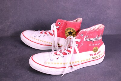 Converse Sneaker  Andy Warhol ''Campbells Tomato Soup'' Chucks Gr. 42,5 BC1342