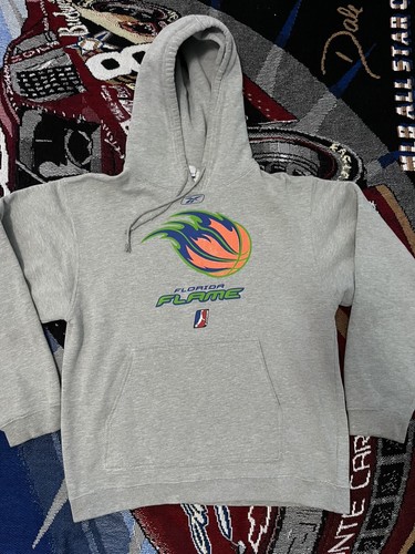 Vintage Florida Flame Sweatshirt NBA D League Reebok Medium Hoodie - Picture 4 of 9