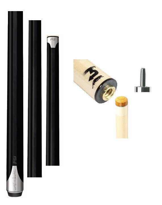 New Predator P3BN Black Cue - 314-3 12.75mm Shaft - No Wrap