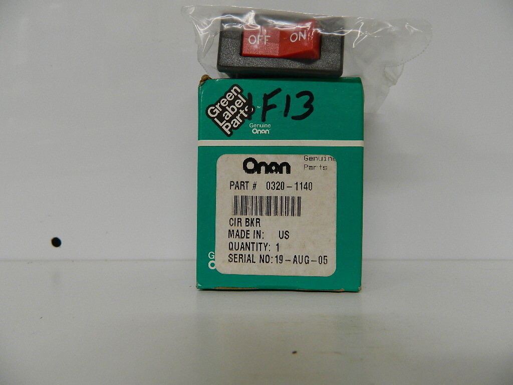 Genuine OEM Onan 0320-1140 Circuit Breaker 320-1140