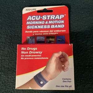 Acu-Life Motion and Morning Sickness Band | For Nausea at Home or Travel