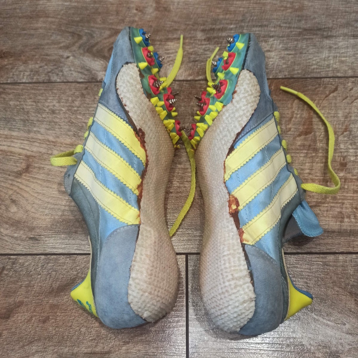 adidas 80s GERMAN ARMY DEAD STOCK レア 希少 ADIDAS DEUTSCHLAND Mens SNEAKERS Shoes SOCCER 1980 GERMANY