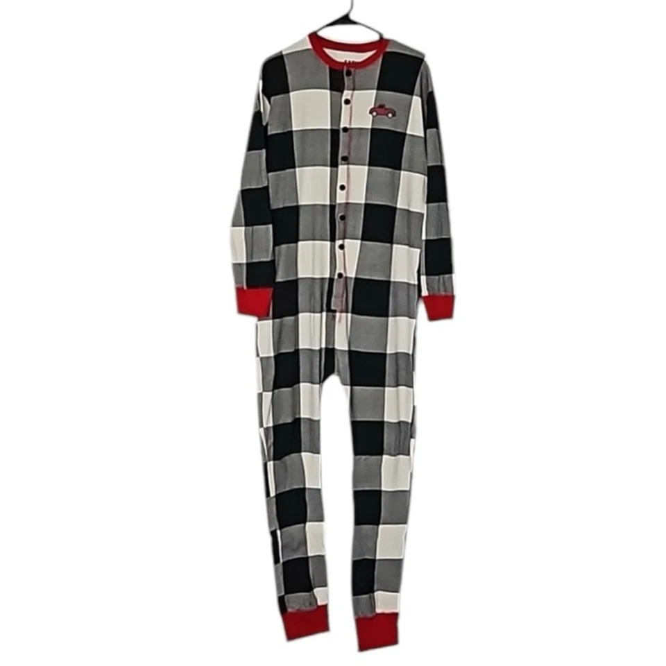 Lazy One Puerta Trasera Unisex Adulto Flapjack Navidad Pijama Long Johns L Foto 3 de 4