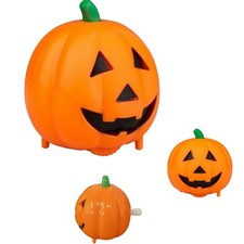 Halloween Clockwork Pumpkin Wind Up Kids Toy Party Loot Bag Fillers Gift T241