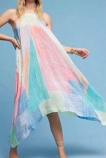 Anthropologie Lilka Watercolor Casual Maxi Dress | size XS-S | New with tags