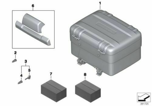 BMW MOTORRADポーチ BMW Motorcycles System II Saddlebag Inner Bag – Sierra BMW