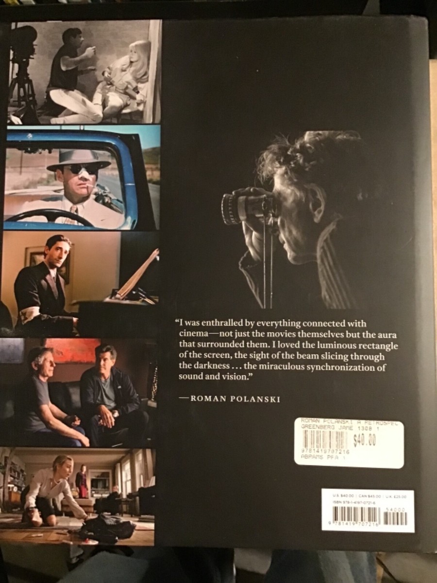 Roman Polanski Retrospective 2013 Hardcover Book by James
