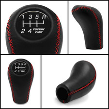 Ford Mustang 2003-2004 T-56 Cobra Fuckin Fast Shift Knob 6 Speed Red Stitched Ford Mustang 2003-2004 T-56 Cobra Fuckin Fast Shift Knob 6 Speed Red Stitched