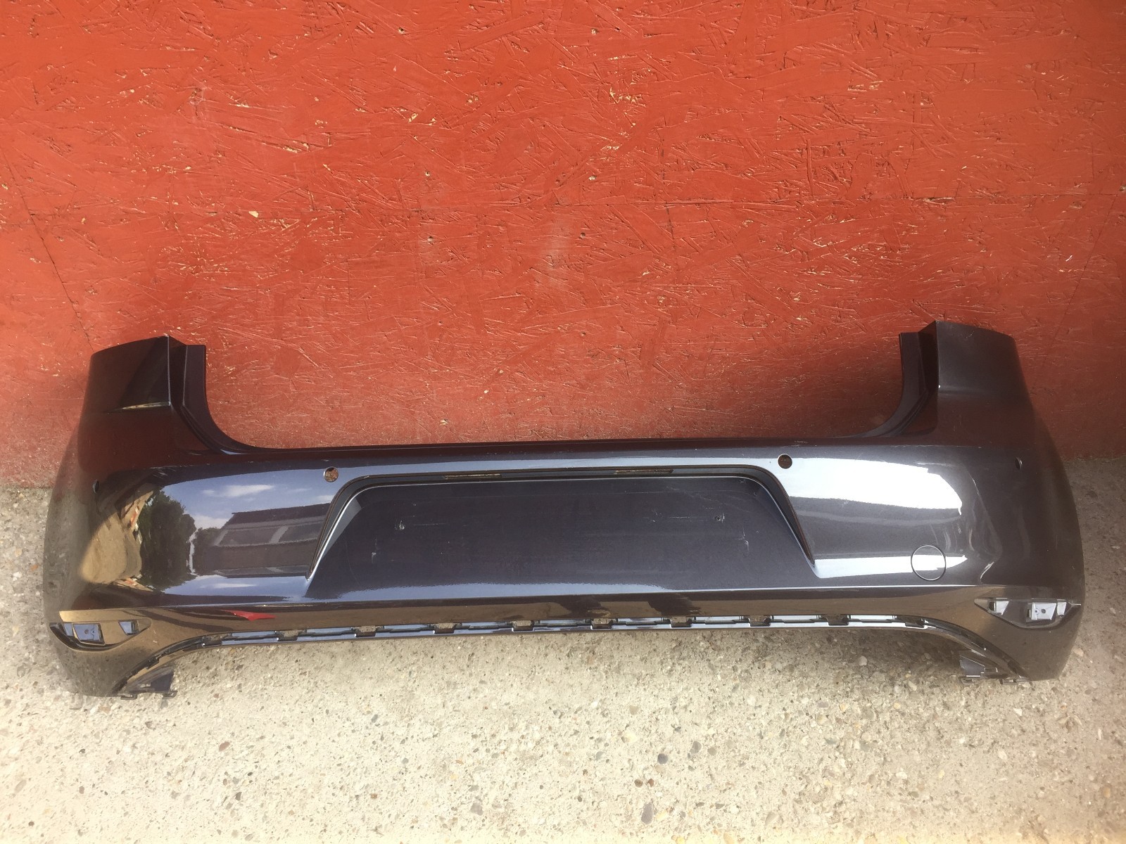 Original VW Golf VII 7 Bj.2015 Bumper Stoßstange hinten PDC 