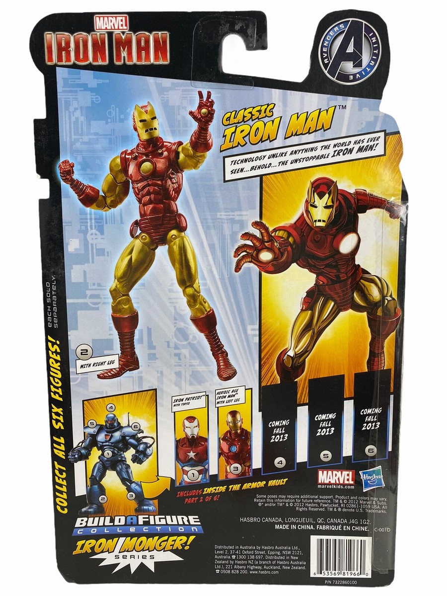 Legends Series Marvel Legends Iron Man Grande Giocattolo Hasbro