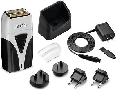 Andis TS-2 Pro Foil Lithium Plus Titanium Foil Shaver Men Electric Foil Shaver