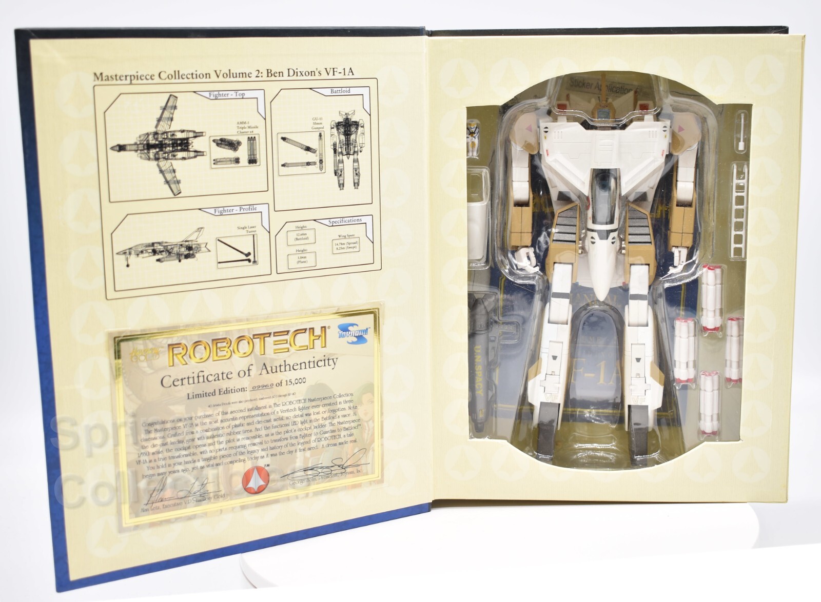Robotech Masterpiece Collection Volume 2 Ben Dixon VF1A 09960