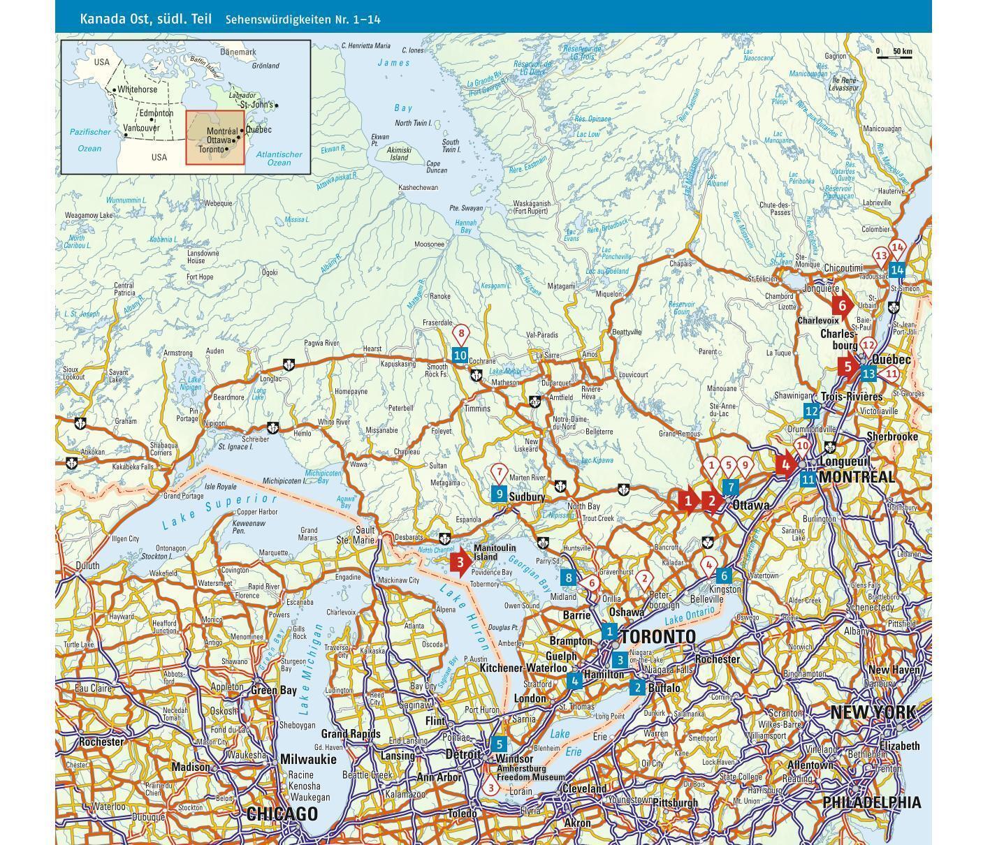 Thumbnail - Adac Reiseführer Kanada Ost Dirk Rheker