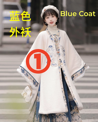 LOTE Conjunto Hanfu Mujeres Chino Tradicional Año Nuevo Hanfu Disfraz Rojo Ma Mian Falda - Imagen 13 de 39