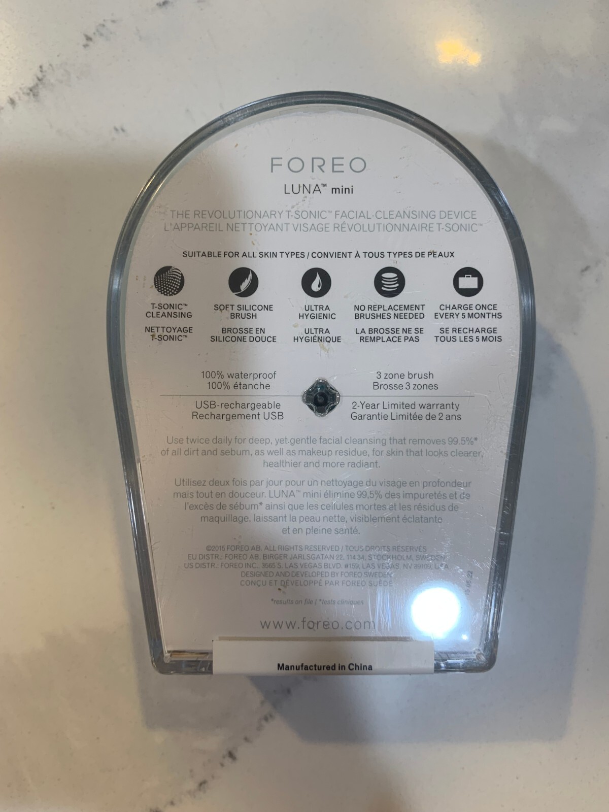 Foreo Luna Mini T-Sonic Facial Cleansing Device