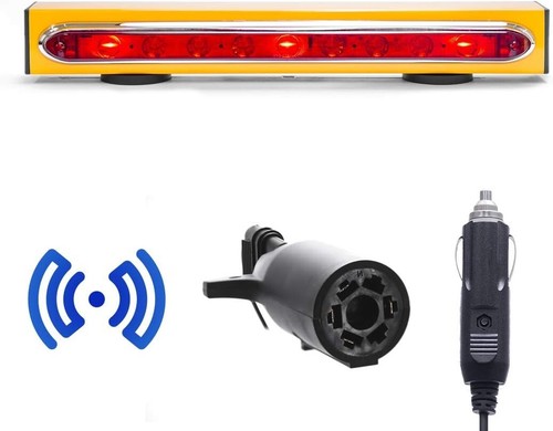 19" Wireless Ultra Bright LED Tow Light Bar - Magnetic, Waterproof & Versatile - Photo 3/9