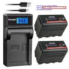 Kastar F780 Battery LCD Charger for Sony NP-F770 CN-126 CN-160 LED Video Light
