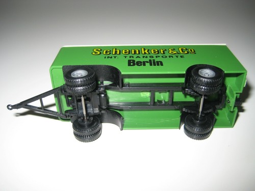 Brekina H0 4258 - Camión Magirus "SCHENKER & CO" - Imagen 11 de 12