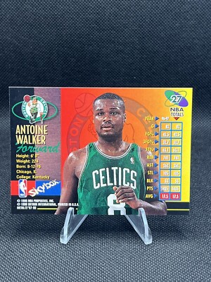 1997-98 Metal Universe Championship #27 Antoine Walker ~ Boston 