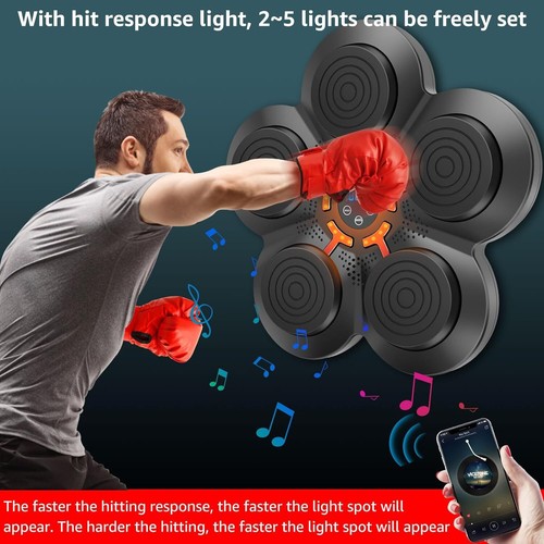 Smart Boxing Training Music Electronic Boxing Machine Wall Target Wall Mounted - Picture 9 of 12