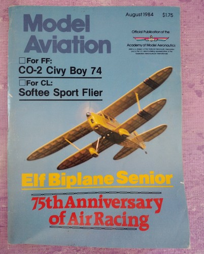 Model Aviation Magazine Radio Control Airplane Enthusiast Hobby 1981-84 LOT OF 7 - Imagen 9 de 9