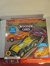 Wooden Cars Build & Paint Set Made by Me 